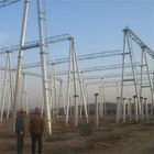estructuras de acero galvanizadas 230KV de la subestación de Tublar para el transformador de poder