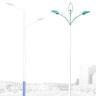 10 metros de calle de acero cónica postes ligeros, iluminación poste decorativa