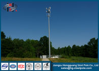 Q235 la difusión Telecomminication se eleva las torres monopolares de postes de la antena