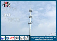 H15 - acero pintado antioxidante poste de la telecomunicación de las torres de la telecomunicación de los 60m