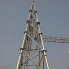 Estructura de acero tubular de la transmisión de la corriente eléctrica Q235 de la subestación eléctrica de la torre