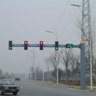 El doble revestido del polvo arma la señal de tráfico postes, postes de la señal de tráfico