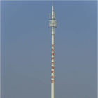 Q235 la difusión Telecomminication se eleva las torres monopolares de postes de la antena