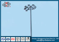 Alto palo poste ligero comercial con el sistema de elevación, iluminación con focos postes