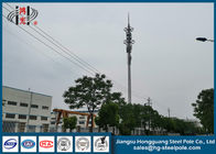 Q235 antena cónica de acero poste para difundir, torre de la transmisión