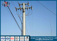 Corriente eléctrica poste del alto voltaje 220KV el 15-60m para el proyecto de la transmisión de poder