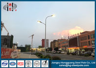 El polvo de RAL cubrió el soporte Q345 de poste del alumbrado público 10m para la iluminación comercial de las áreas
