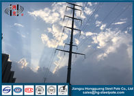 línea de transmisión de 10-500KV Electric Power poste larga vida de acero tubular de poste